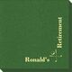 Corner Text with Golf Clubs Linen Like Napkins Image 2 of 2